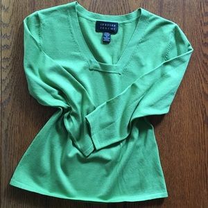 Spenser Jeremy Silk mix knitted stretchy top